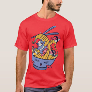 Camiseta Panda de Surf Retro Ramen - Manga Anime Otaku 2767