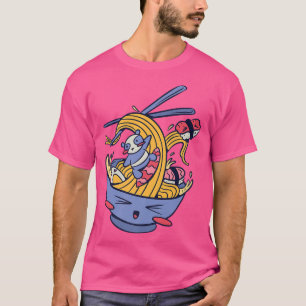 Camiseta Panda de surf Retro Ramen - Otaku Anime Manga2768