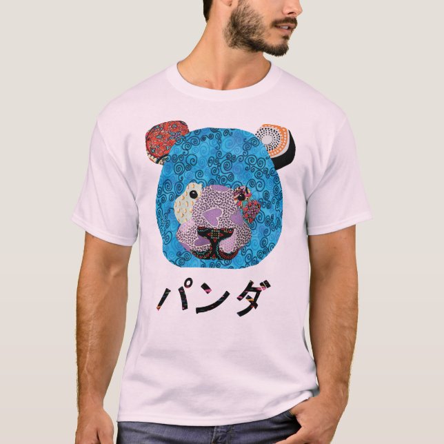 Camiseta panda de trapo (Anverso)