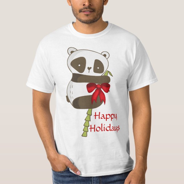 Camiseta Panda de vacaciones (Anverso)