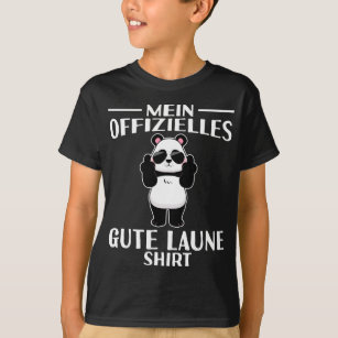 Camiseta Panda Dedo Medio Mi Buen Humor Oficial