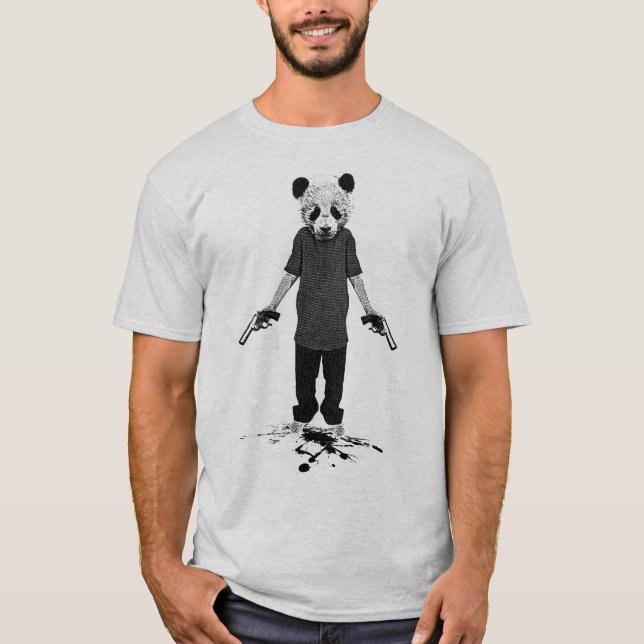 Camiseta Panda del asesino (Anverso)