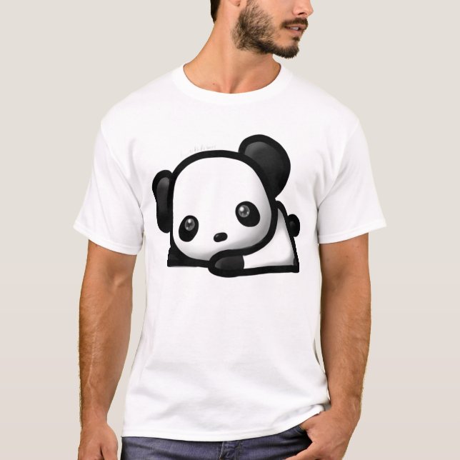 Camiseta Panda del bebé (Anverso)