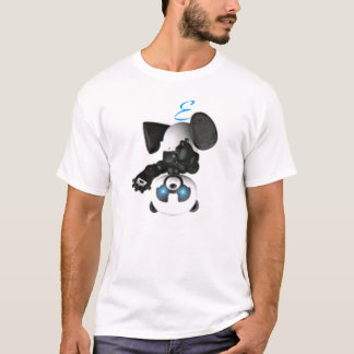 Camiseta Panda del Cyborg; Einar