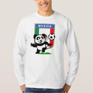 Camiseta Panda del fútbol de México (camisetas ligero)