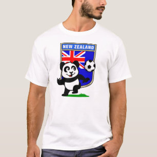 Camiseta Panda del fútbol de Nueva Zelanda (camisetas