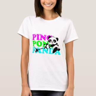 Camiseta Panda del ping-pong