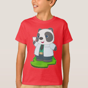 Camiseta Panda Dentist Tooth