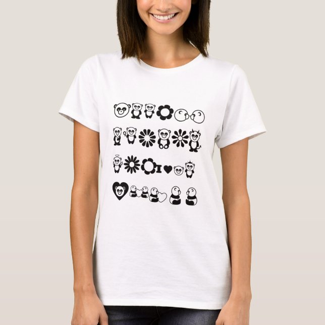 Camiseta Panda Design (Anverso)