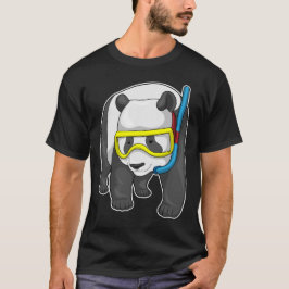 Camiseta Panda Diver Snorkel