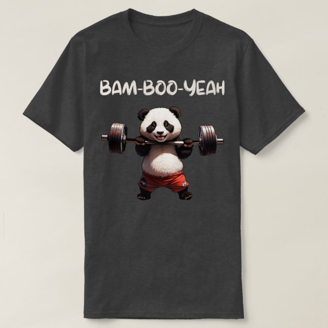 Camiseta panda divertida (Diseño del anverso)