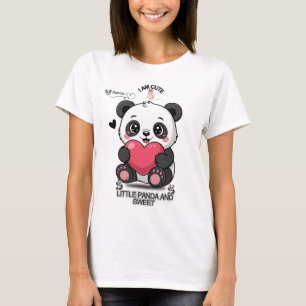 Camiseta PANDA Divertido y Lindo