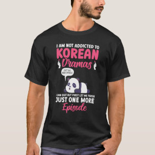 Camiseta Panda Drama coreano Amor K Pop Finger Heart Kdrama