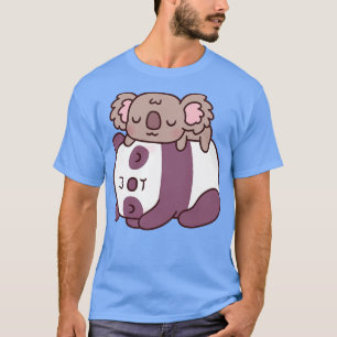 Camiseta Panda Durmiente Y Oso Koala