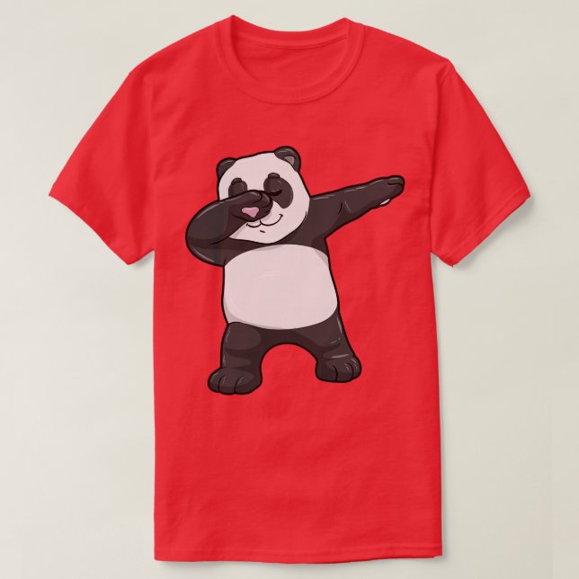 Camiseta Panda en Hip Hop Dance 2 (Diseño del anverso)
