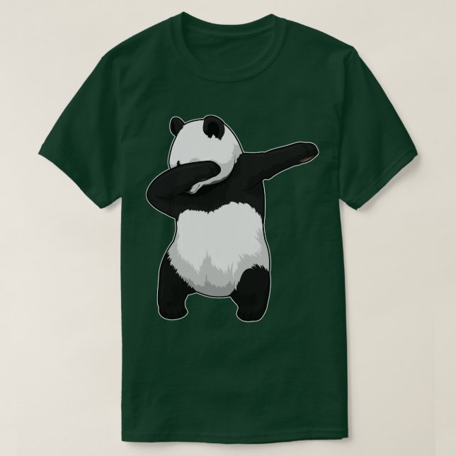 Camiseta Panda en Hip Hop Dance Dab (Diseño del anverso)