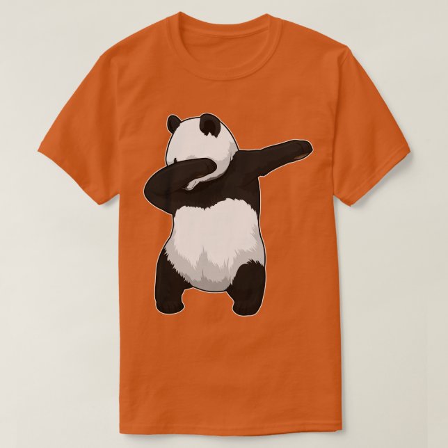 Camiseta Panda en Hip Hop Dance Dab (Diseño del anverso)