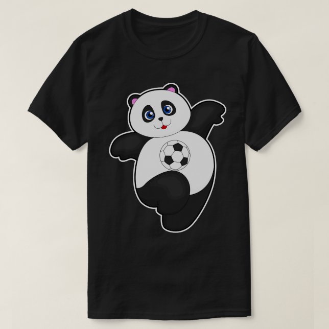 Camiseta Panda en los deportes (Diseño del anverso)