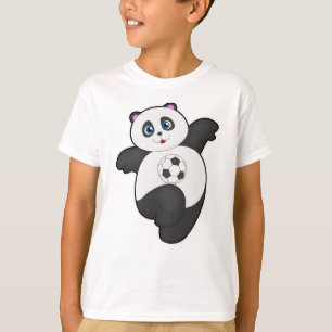 Camiseta Panda en los deportes de fútbol