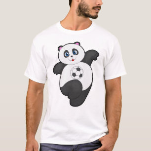 Camiseta Panda en los deportes de fútbol