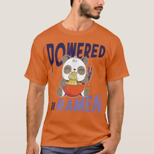 Camiseta Panda en potencia Ramen Anime Noodles Kawaii Japon