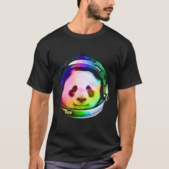 Camiseta Panda espacial (Anverso)