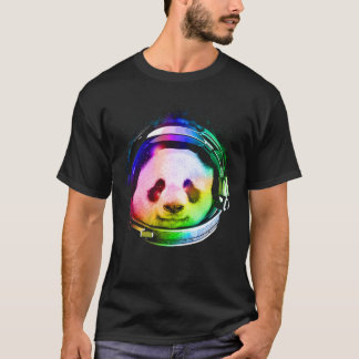 Camiseta Panda espacial lindo