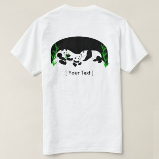 Camiseta Panda Family Mens T-Shirt
