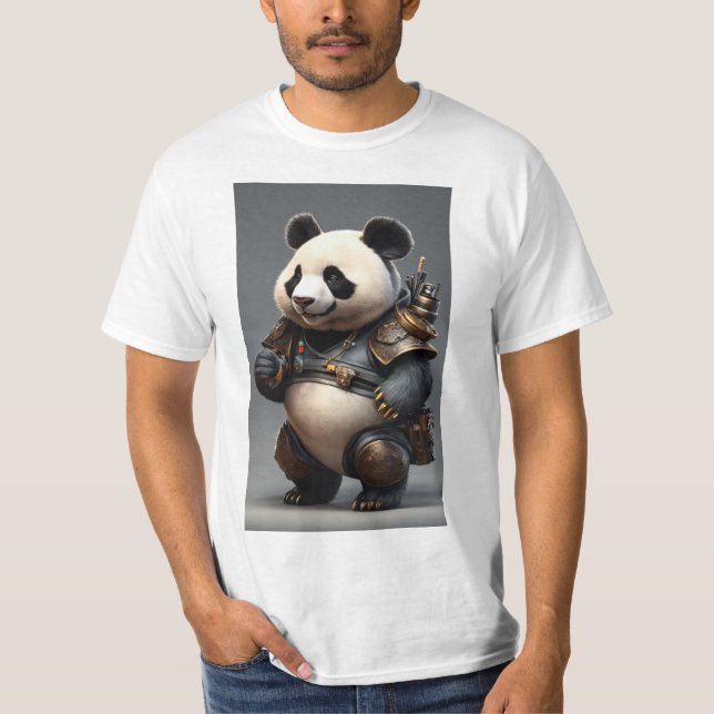 Camiseta Panda Feast (Anverso)
