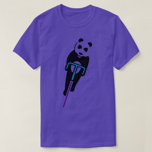 Camiseta Panda Fixie (Diseño del anverso)
