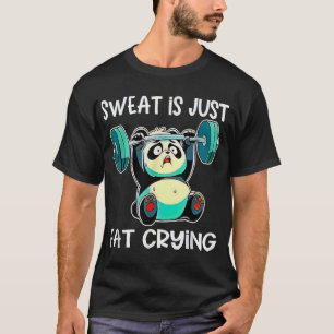 Camiseta panda funny gym t-shirt