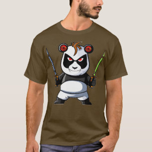 Camiseta Panda furioso