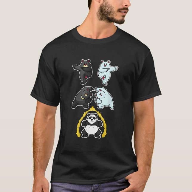Camiseta Panda Fusion Panda Bear (Anverso)