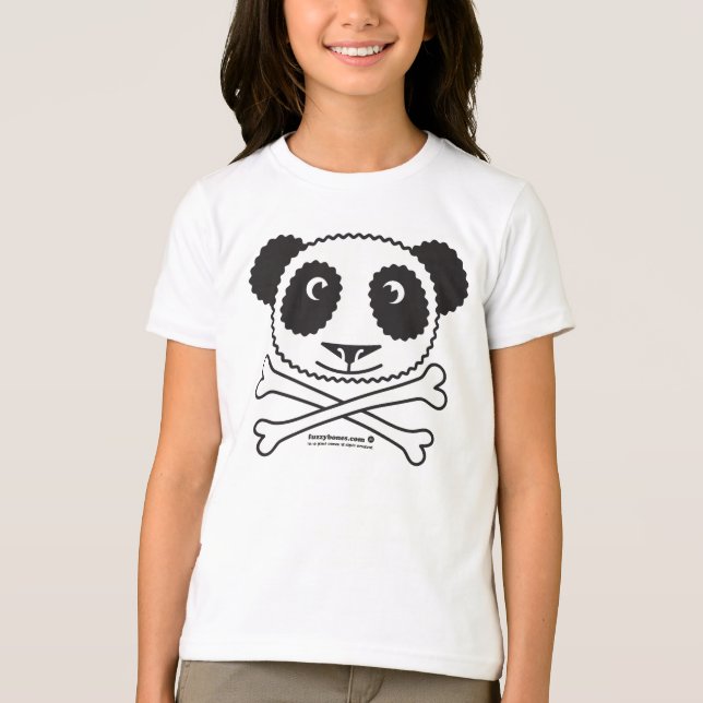 Camiseta Panda Fuzzybone™ (Gong) (Anverso)