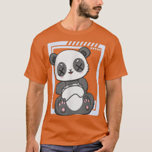Camiseta Panda Gamer En Play Kawaii Bear Zo Ambientalista