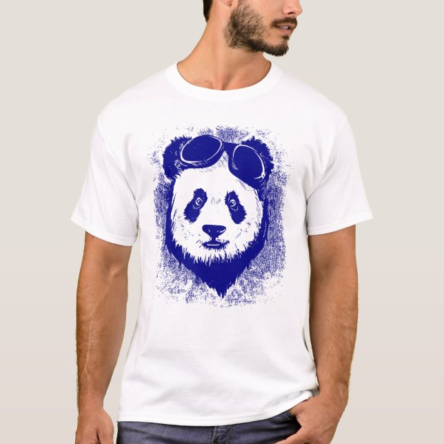 Camiseta Panda Genial  (Anverso)