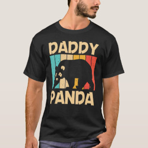 Camiseta Panda Genial Para Hombres Papá Panda Oso Animal  Z