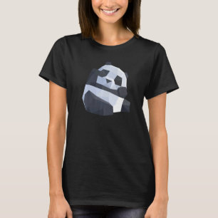 Camiseta Panda Geometric Abstract Wildlife Graphical Animal