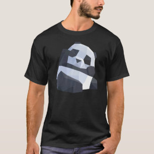Camiseta Panda Geometric Abstract Wildlife Graphical Animal