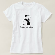 Camiseta Panda Gigante Cute Panda Sad Panda Camisa