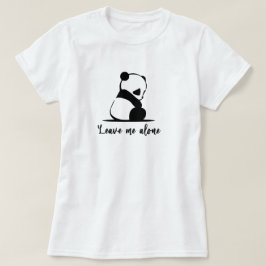 Camiseta Panda Gigante Cute Panda Sad Panda Camisa