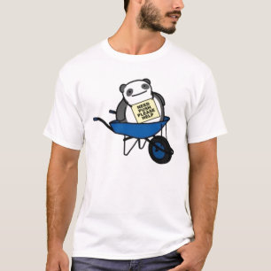 Camiseta panda gorda