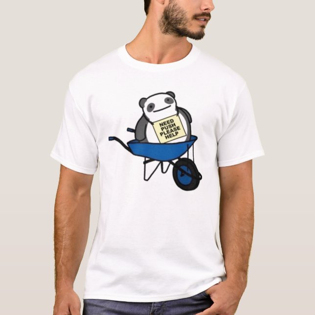 Camiseta panda gorda (Anverso)