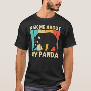 Camiseta Panda Guay Para Hombres Mujeres Panda Bear Animal 