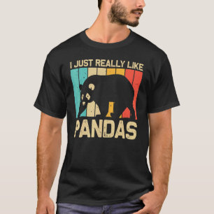 Camiseta Panda Guay Para Hombres Mujeres Panda Bear Animal 