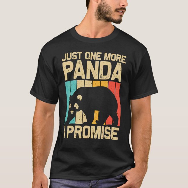 Camiseta Panda Guay Para Hombres Mujeres Panda Bear Animal  (Anverso)