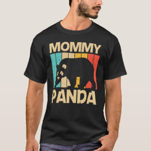 Camiseta Panda Guay Para Mujeres Mamá Panda Bear Animal Zoo