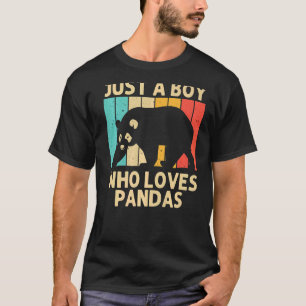 Camiseta Panda Guay Para Niños Panda Bear Animal Zookee