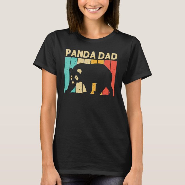 Camiseta Panda Guay Para Papá Padre Panda Bear Animal Zooke (Anverso)