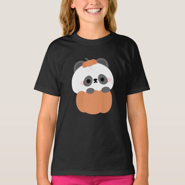 Camiseta Panda Halloween (Anverso)
